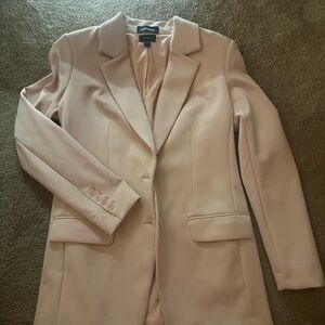 Express Women's Blush Blazer